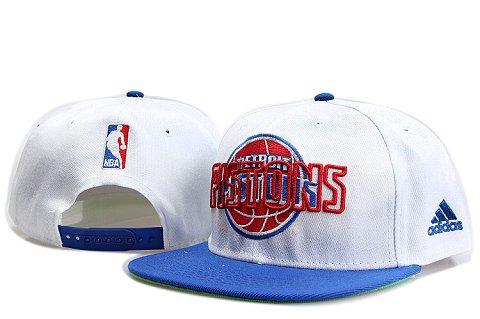 Detroit Pistons NBA Snapback Hat YS090